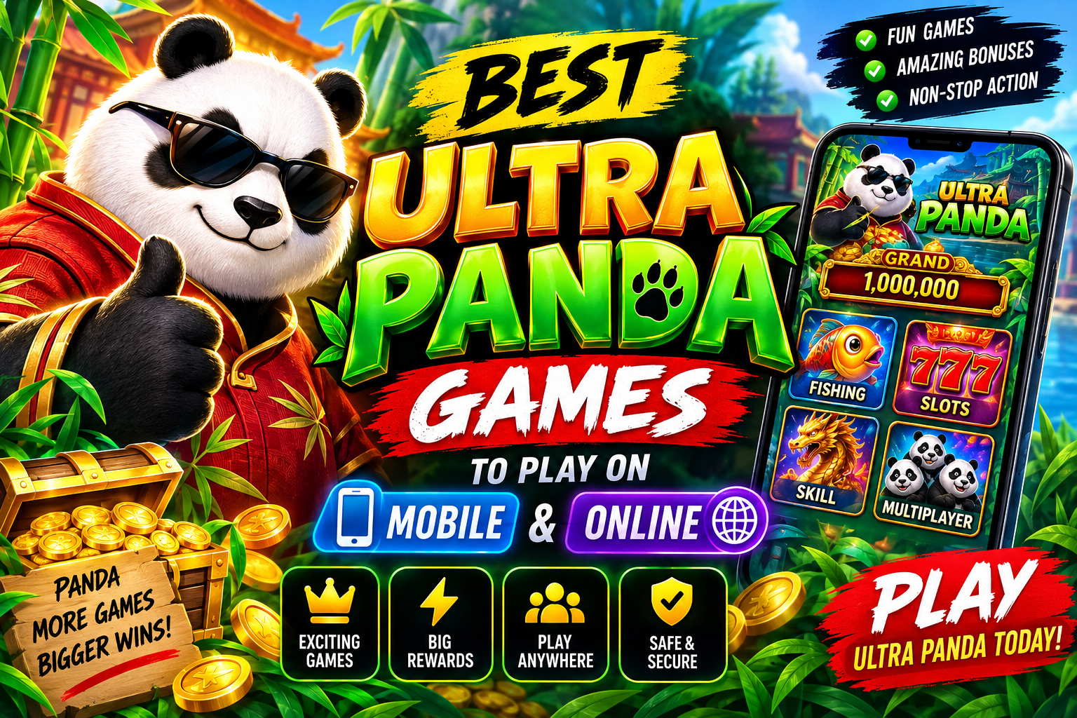 Best Ultra Panda Games to Play on Mobile & Online